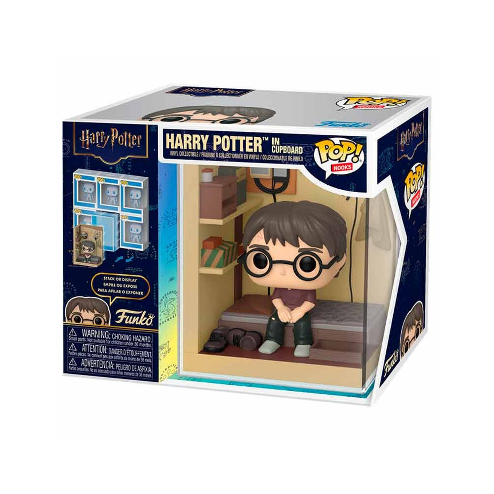 Figura POP Nooks Harry Potter in Cupboard