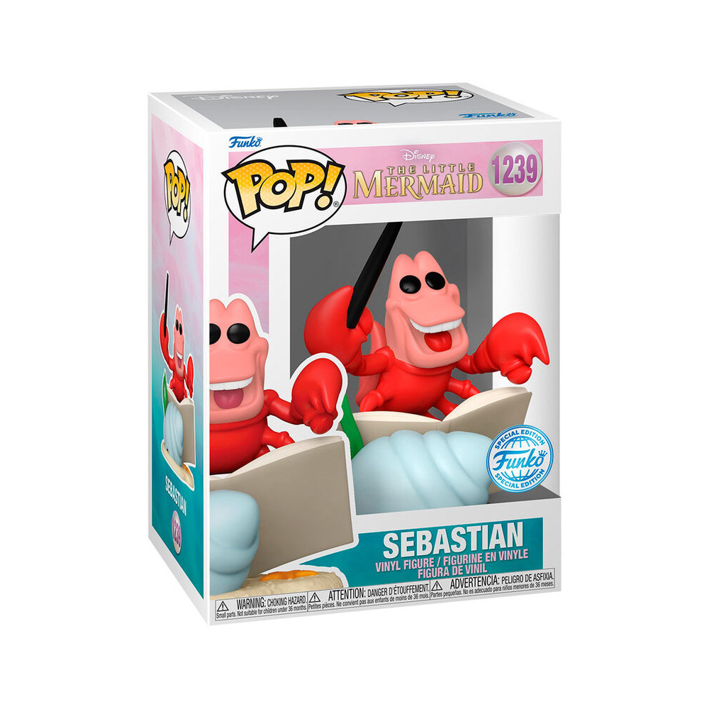 Figura POP Disney La Sirenita Sebastian Exclusive