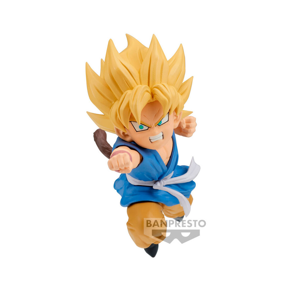 Figura SSGSS Gogeta vs Super 17 Match Makers Dragon Ball GT 9cm