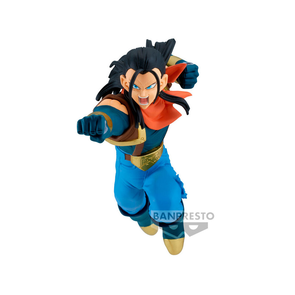 Figura Super 17 vs SSGSS Gogeta Match Makers Dragon Ball GT 16cm