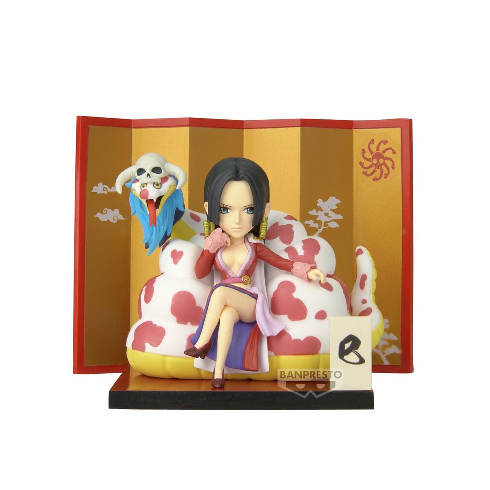 Figura Boa Hancock & Salome World Collectable Special One Piece 6cm