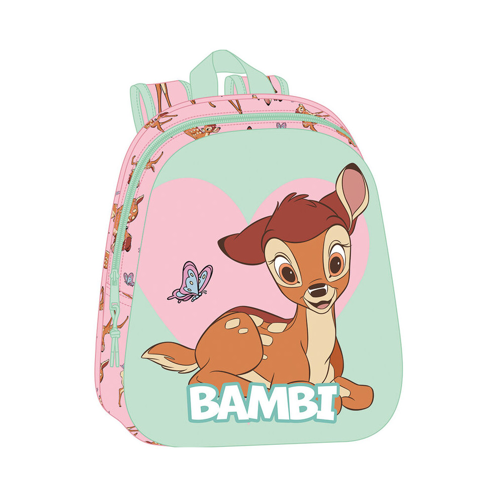 Mochila 3D Bambi Disney 33cm
