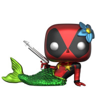 Set figura POP & Tee Marvel Deadpool Mermaid Exclusive