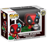 Set figura POP & Tee Marvel Deadpool Mermaid Exclusive L