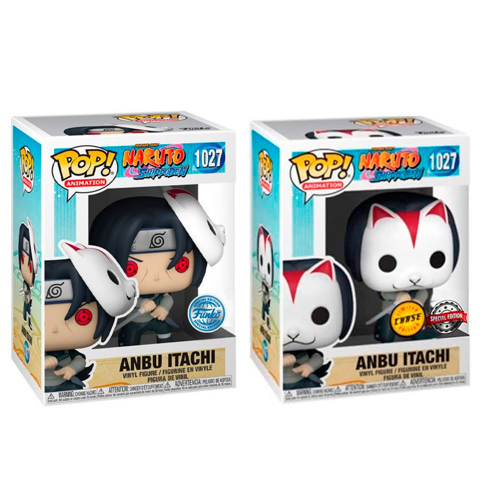 Figura POP Naruto Shippuden Anbu Itachi 5 + 1 Chase Exclusive