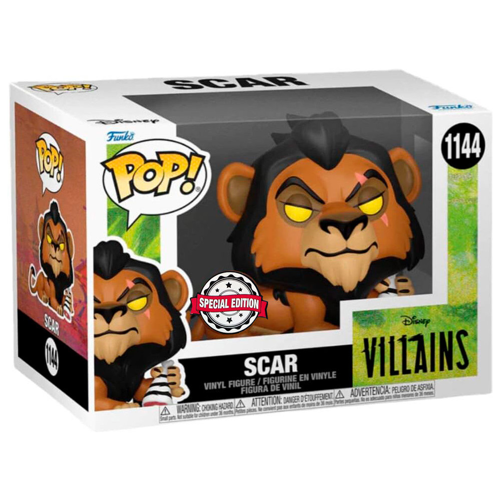 Figura POP Disney Villains El Rey Leon Scar Exclusive