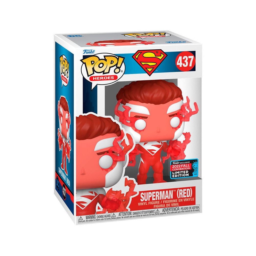 Figura POP DC Comics Superman - Superman Red Exclusive