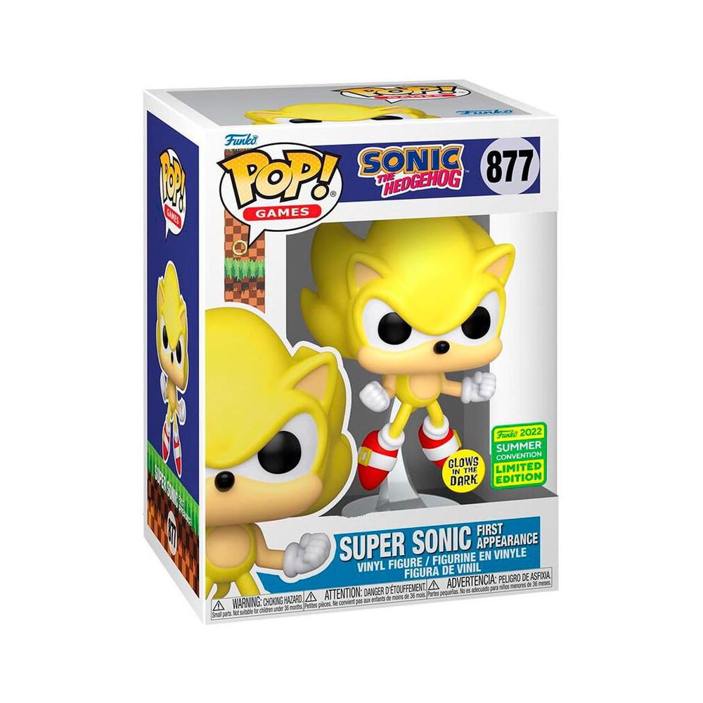 Figura POP Sonic The Hedgehog Super Sonic Exclusive