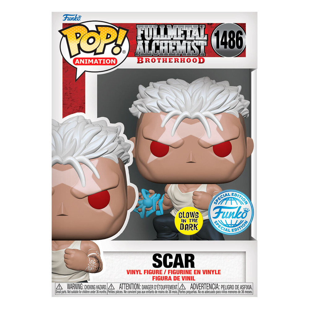 Figura POP Fullmetal Alchemist Brotherhood Scar Exclusive