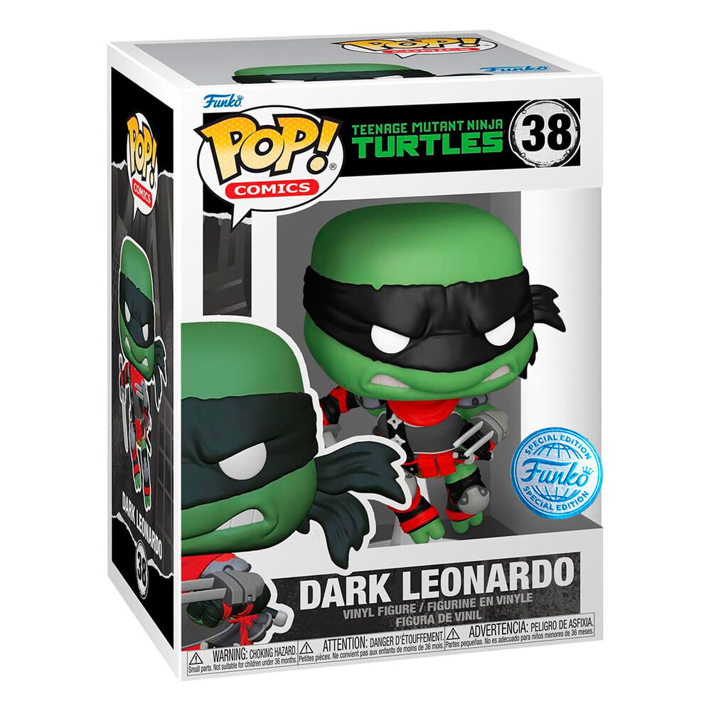 Figura POP Tortugas Ninja Teenage Mutant Dark Leonardo Exclusive