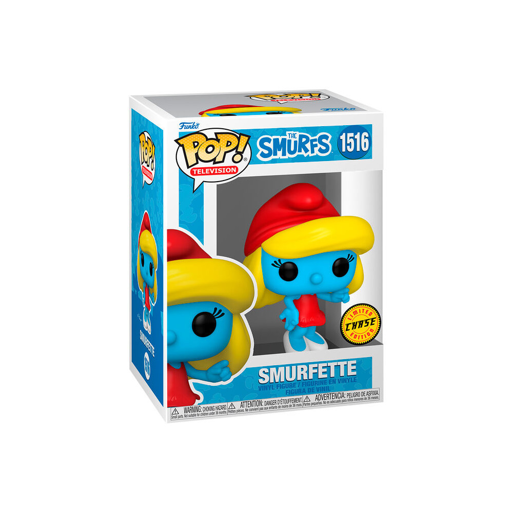 Figura POP Los Pitufos Pitufina Chase