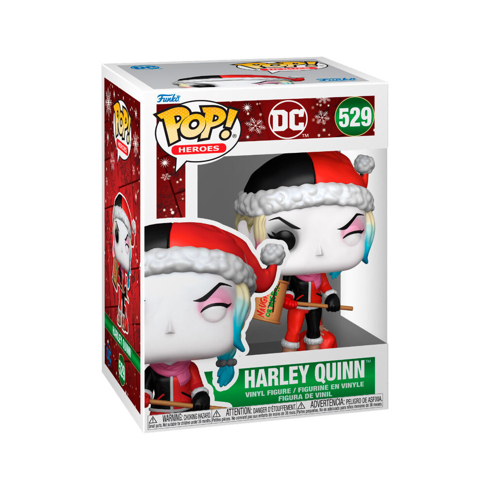 Figura POP DC Comics Harley Quinn Holiday