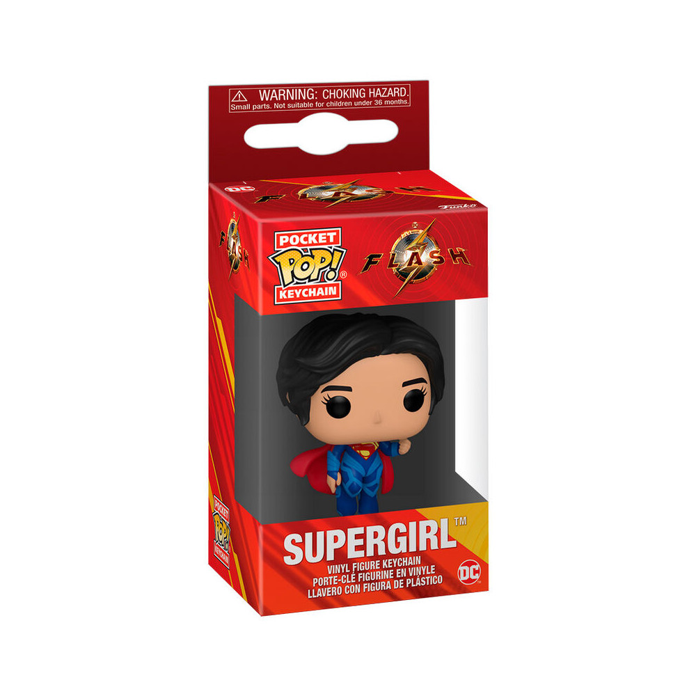 Llavero Pocket POP DC Comics The Flash Supregirl