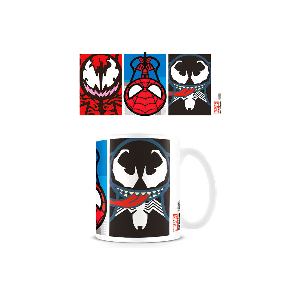 Taza Kawaii Spiderman Venom Marvel