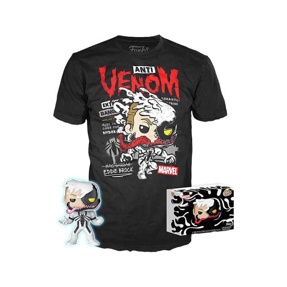 Set figura POP & Tee Marvel Anti-Venom