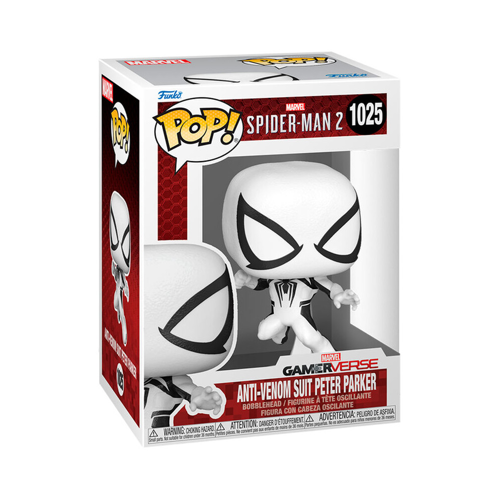 Figura POP Marvel Spider-Man 2 Anti-Venom Suit Peter Parker
