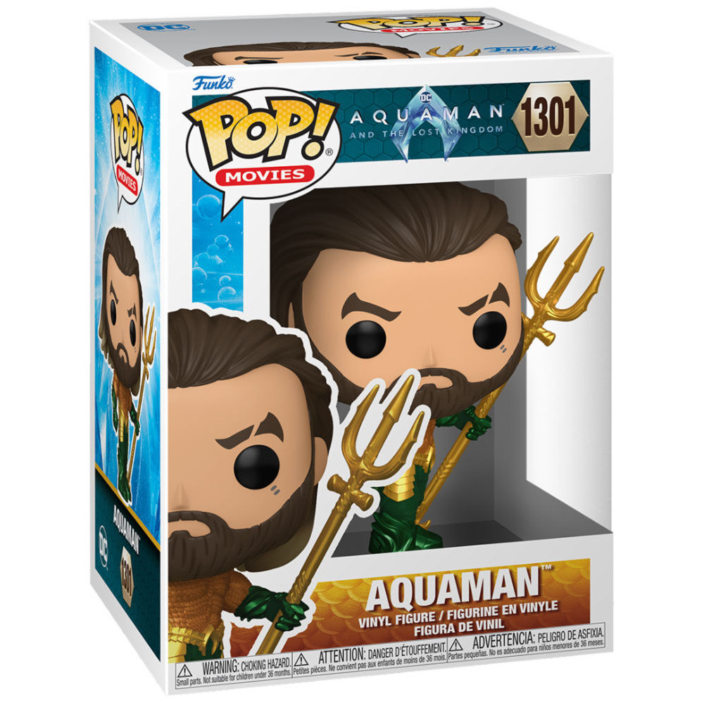 Figura POP DC Comics Aquaman y el Reino Perdido Aquaman
