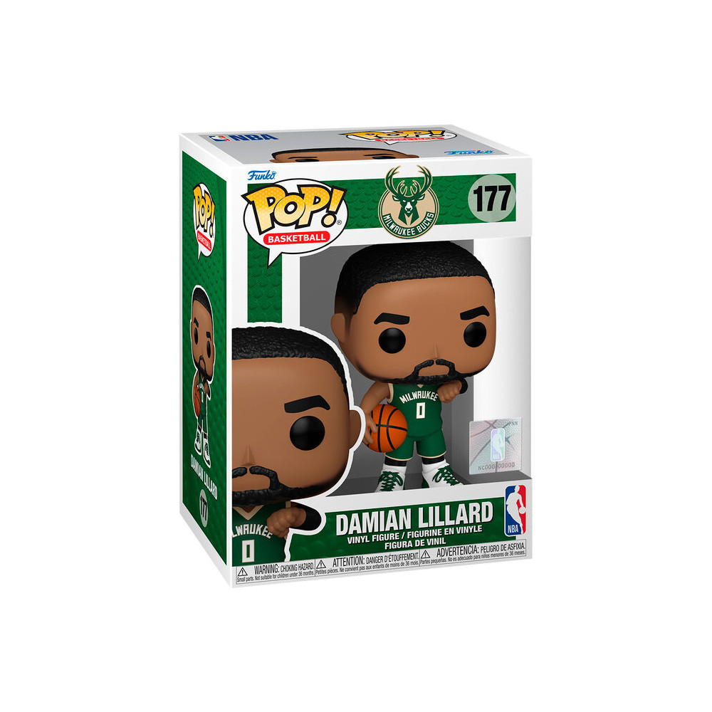 Figura POP NBA Milwukee Buck Damian Lillard