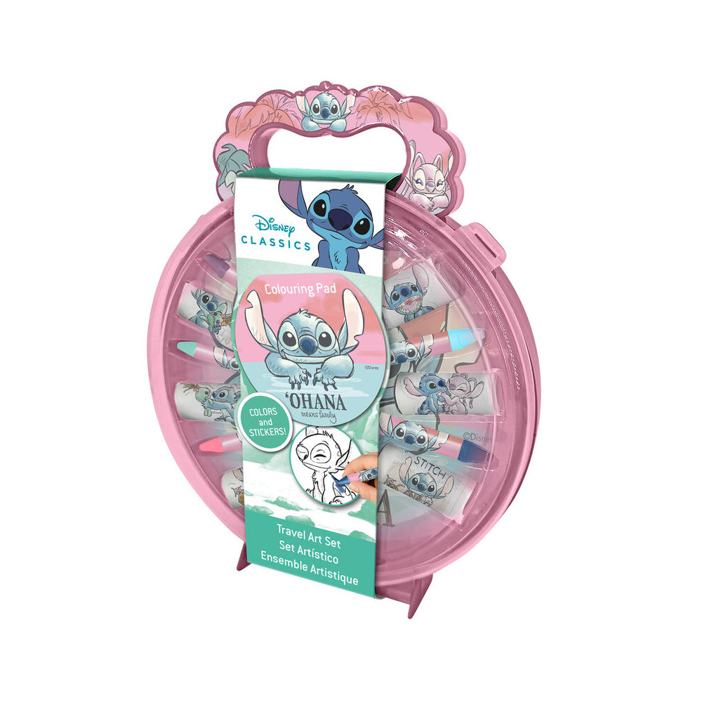 Set papeleria viaje Stitch Disney