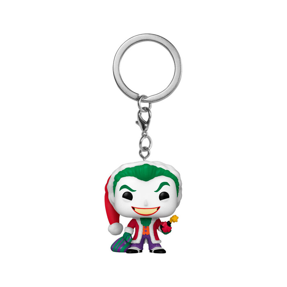 Llavero Pocket POP DC Comics Holiday The Joker Exclusive