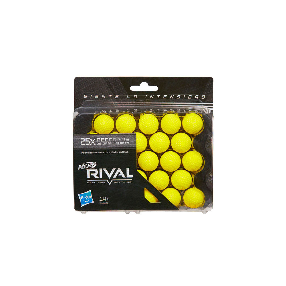 Blister 25 Recargas Rival Nerf