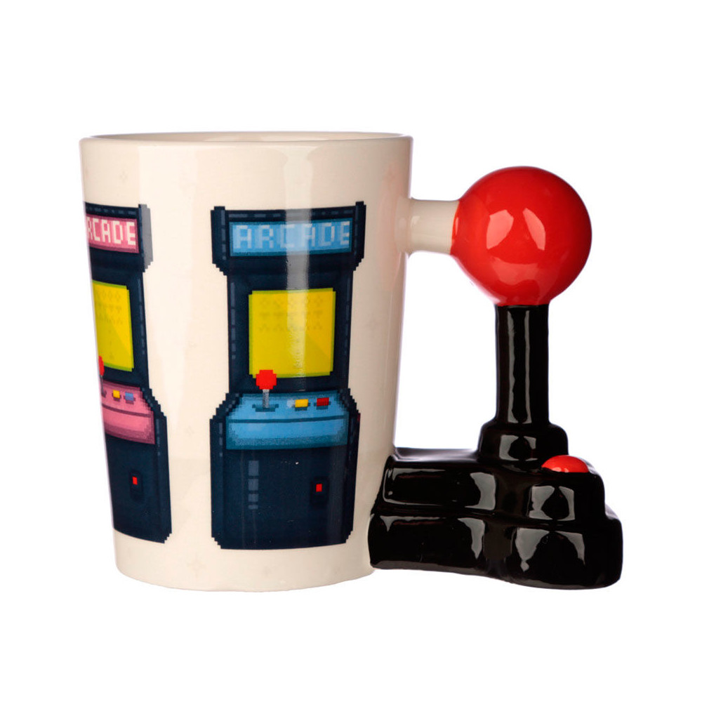 Taza asa 3D Joystick Arcade Game Over