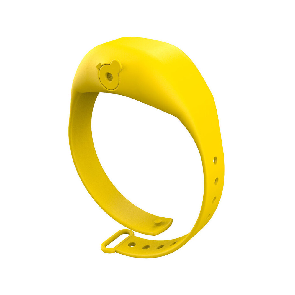 Pulsera Dispensadora de Gel Ajustable Amarillo adulto