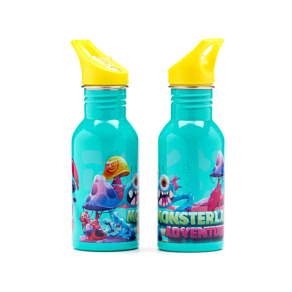 Cantimplora acero inoxidable Monsterland Water Revolution 500ml