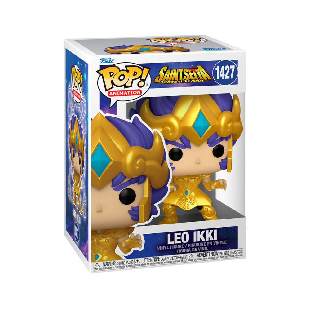 Figura POP Saint Seiya Knights of the Zodiac Leo Ikki