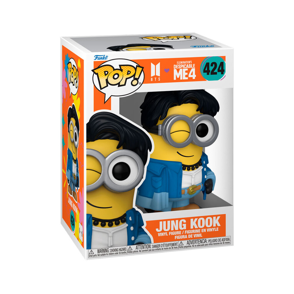 Figura POP Gru Mi Villano Favorito 4 Jung Kook Minion