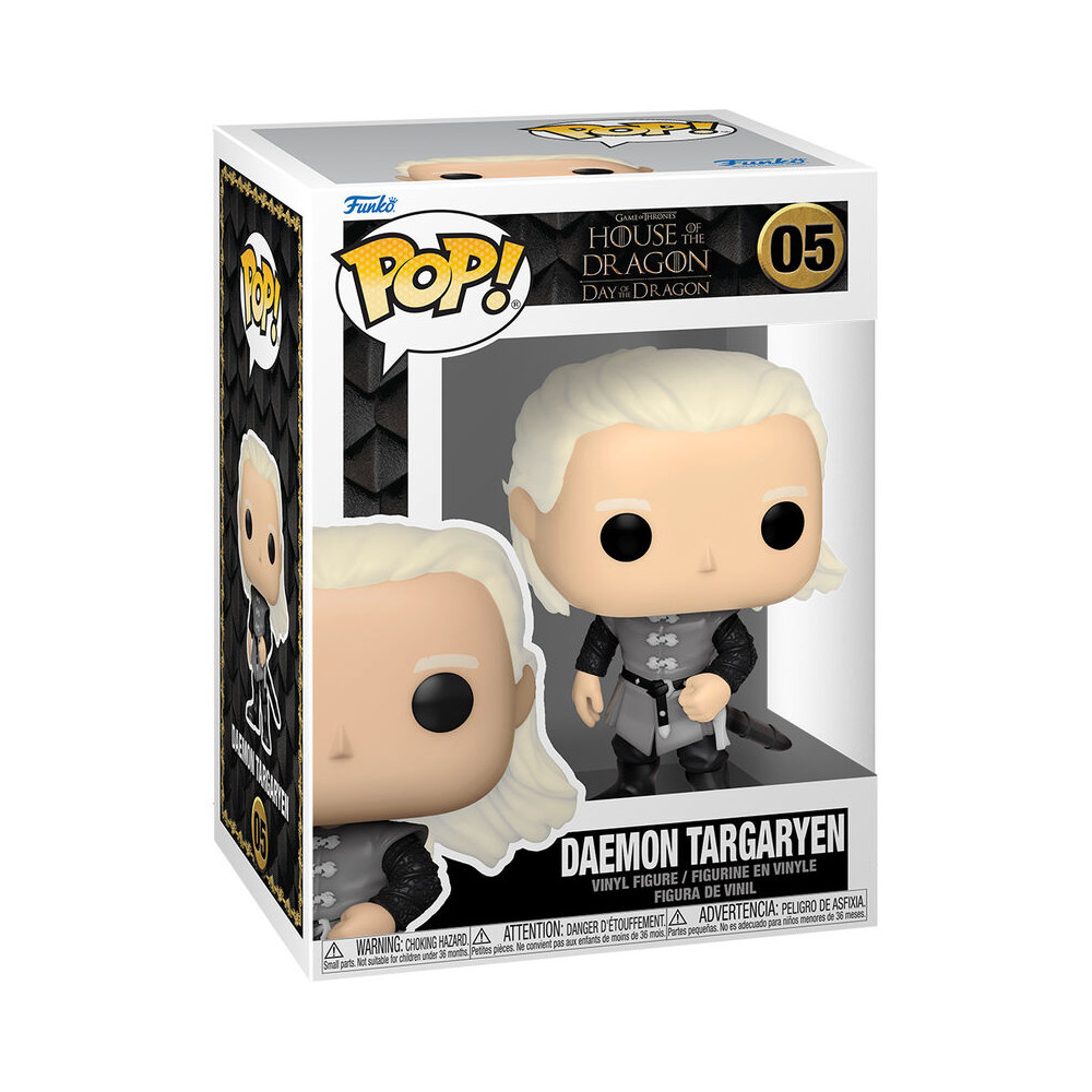 Figura POP Juego de Tronos La Casa del Dragon Daemon Targaryen