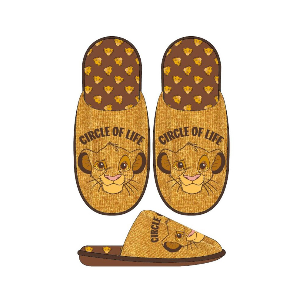 Pantuflas El Rey Leon Disney adulto