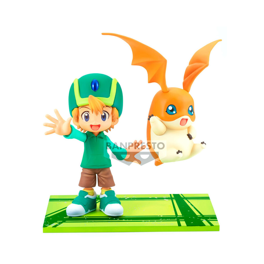 Figura Takeru & Patamon Adventure Archives Digimon Adventure 15cm