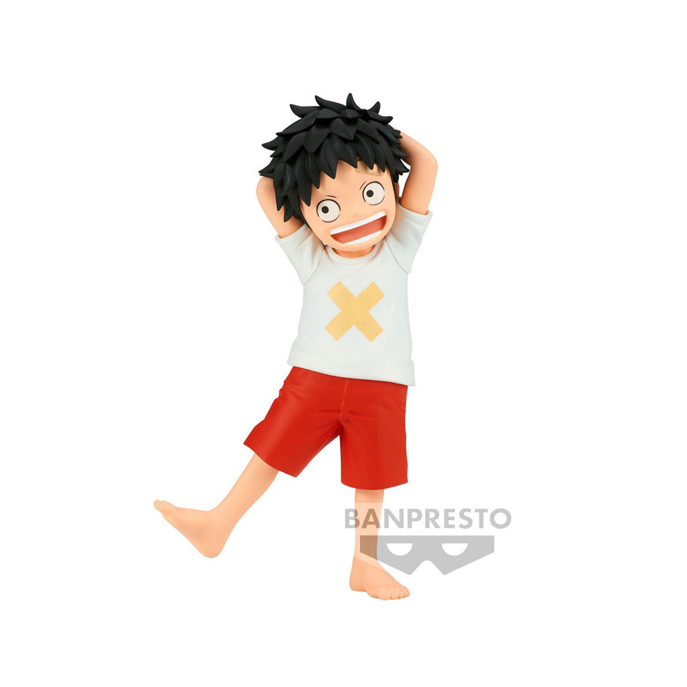 Figura Monkey D Luffy Children The Grandline Series Film Red One Piece 12cm