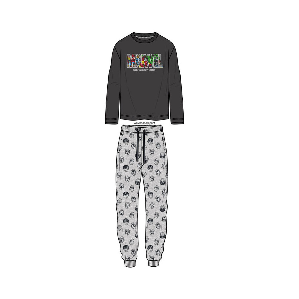 Pijama Vengadores Avengers Marvel adulto algodon
