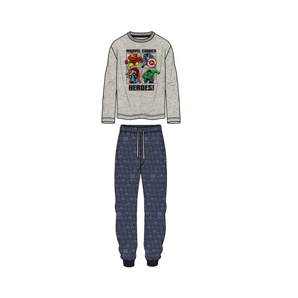 Pijama Vengadores Avengers Marvel adulto algodon