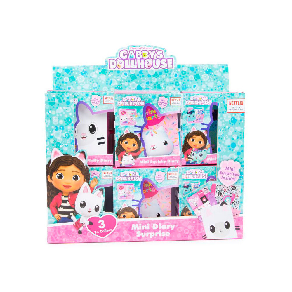Mini diario La Casa de Muñecas de Gabby surtido