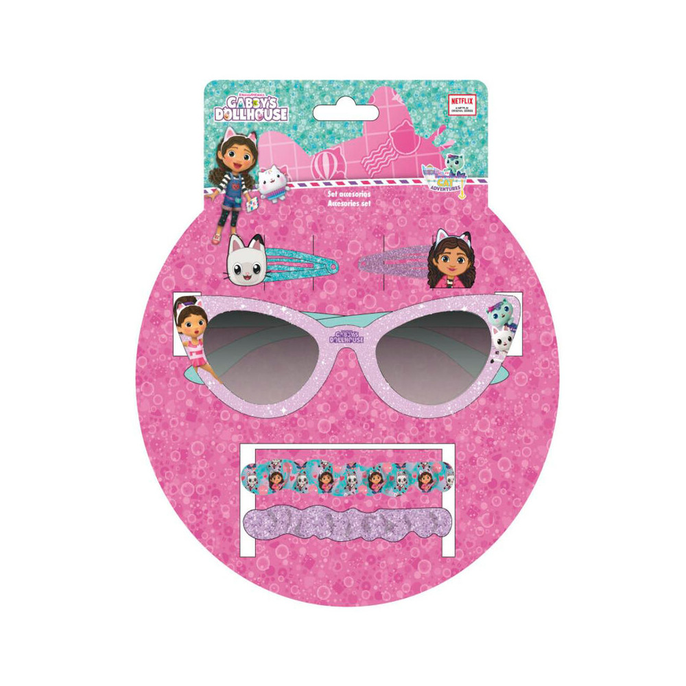 Set belleza + gafas sol La Casa de Muñecas de Gabby