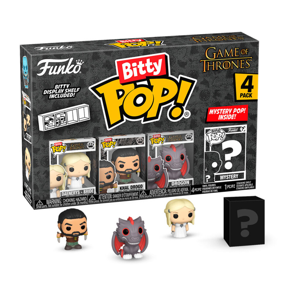 Blister 4 figuras Bitty POP Juego de Tronos Khaleesi