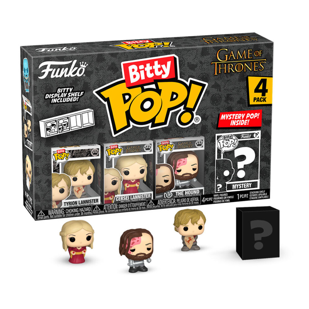 Blister 4 figuras Bitty POP Juego de Tronos Tyrion