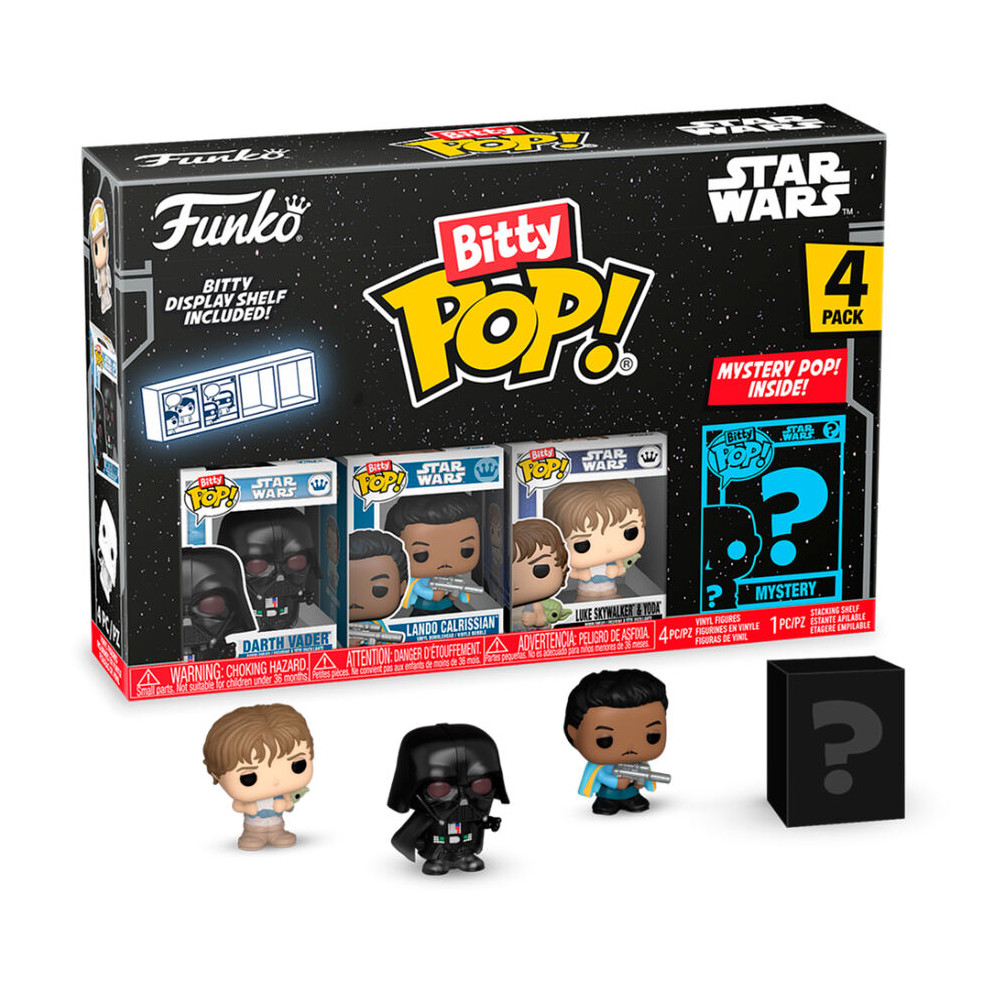 Blister 4 figuras Bitty POP Star Wars Darth Vader