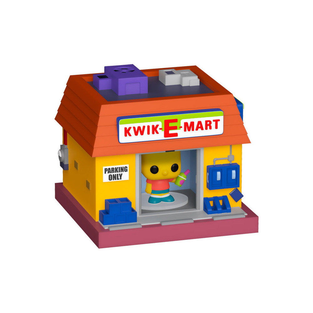 Figura Bitty POP Town Simpsons Bart Simpsons and Kwik-E-Mart