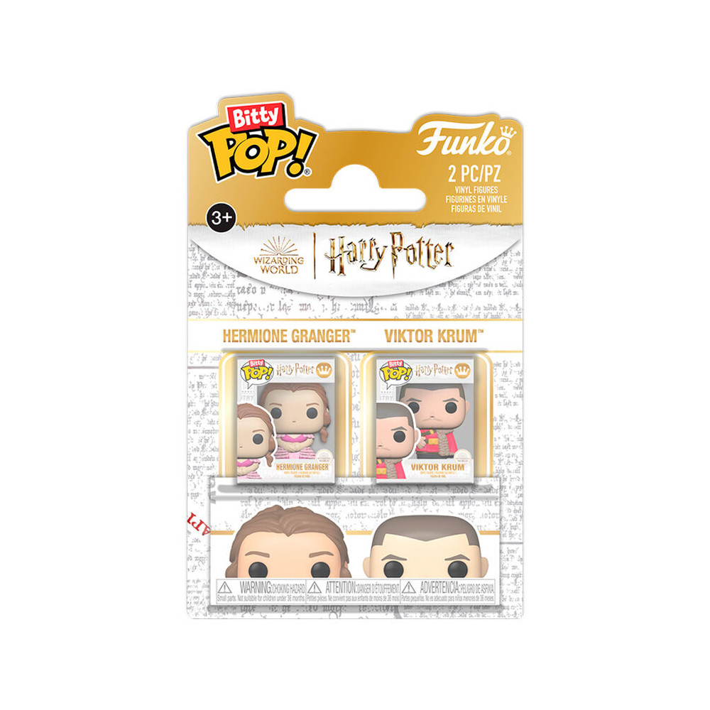 Blister 2 Bitty POP! Harry Potter Hermione & Krum