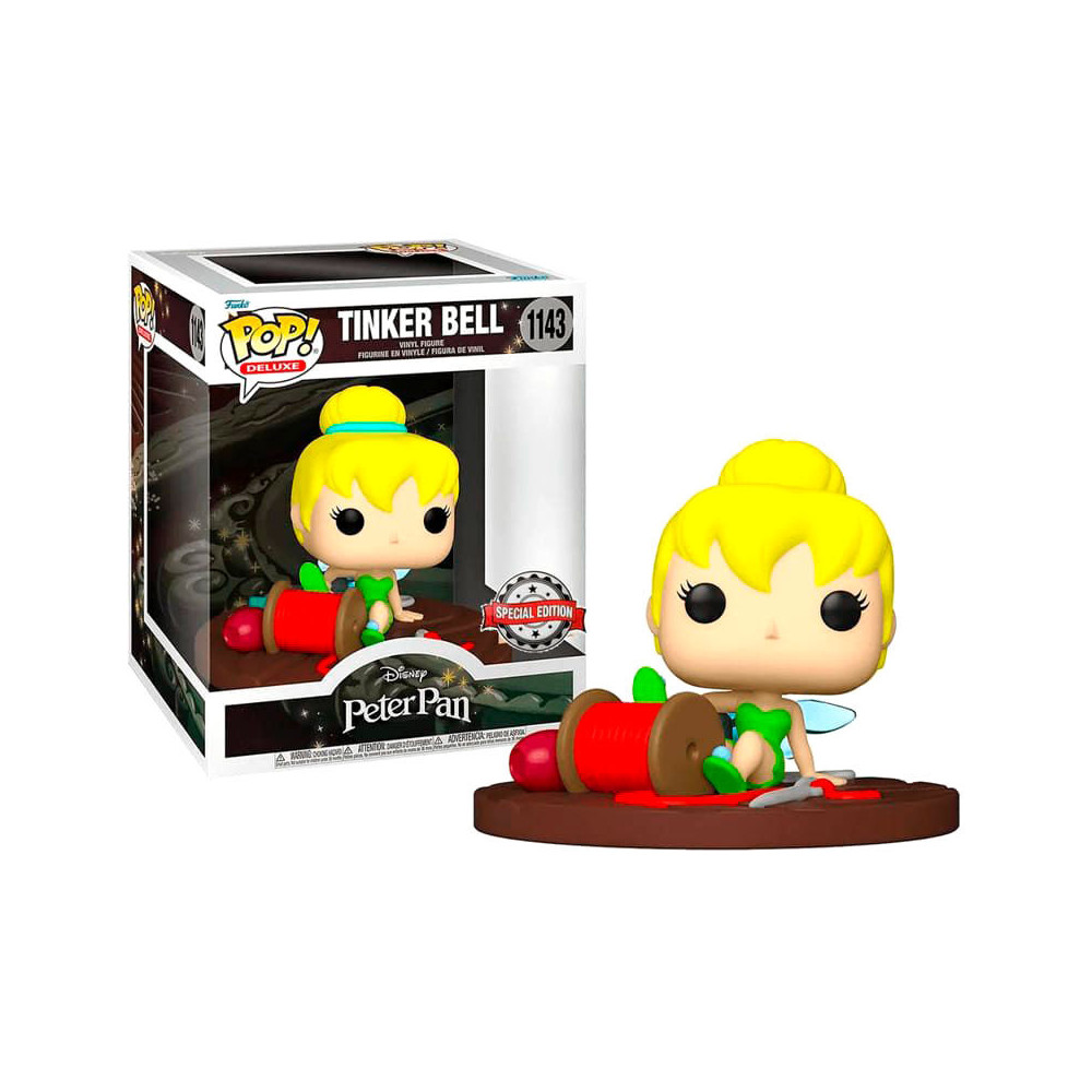 Figura POP Disney Peter Pan Tinker Bell on Spool Exclusive