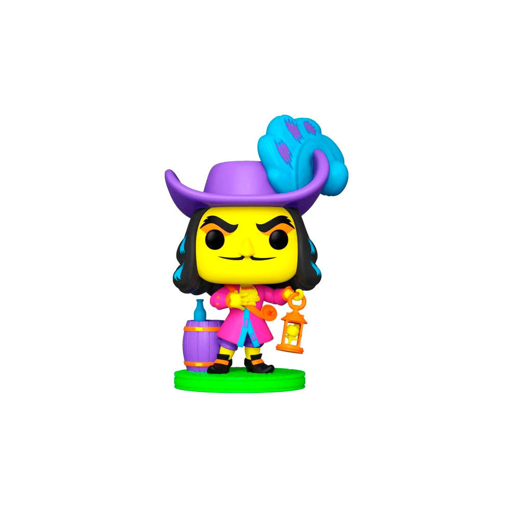 Figura POP Disney Villains Hook Black Light Exclusive