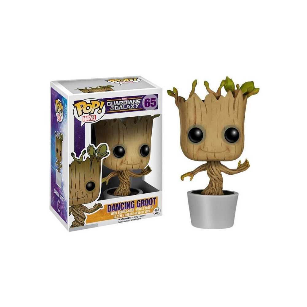 Figura POP Marvel Guardianes de la Galaxia Dancing Groot