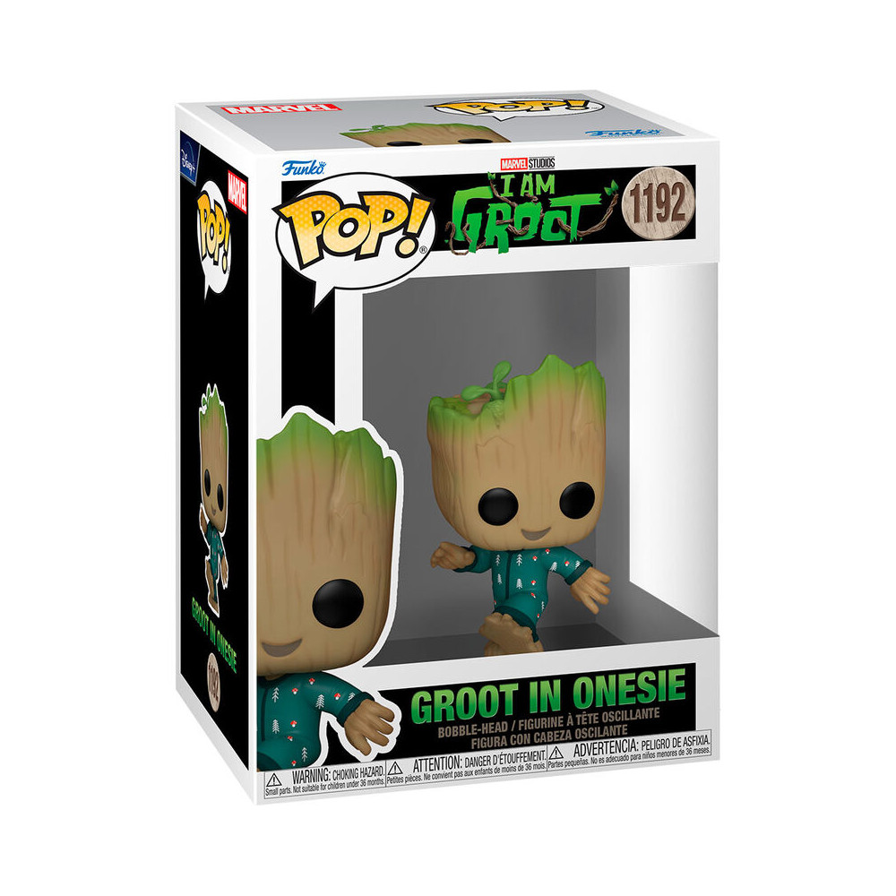 Figura POP Marvel I am Groot - Groot in Onesie