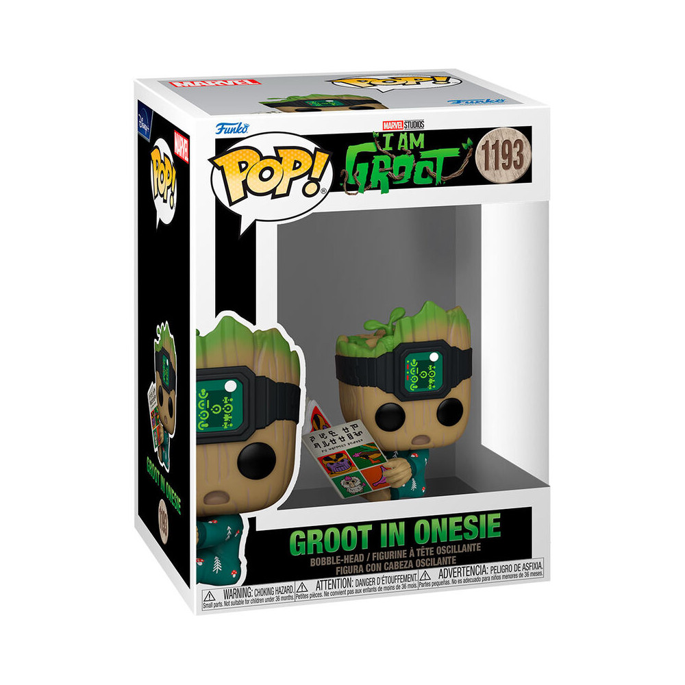 Figura POP Marvel I am Groot - Groot in Onesie