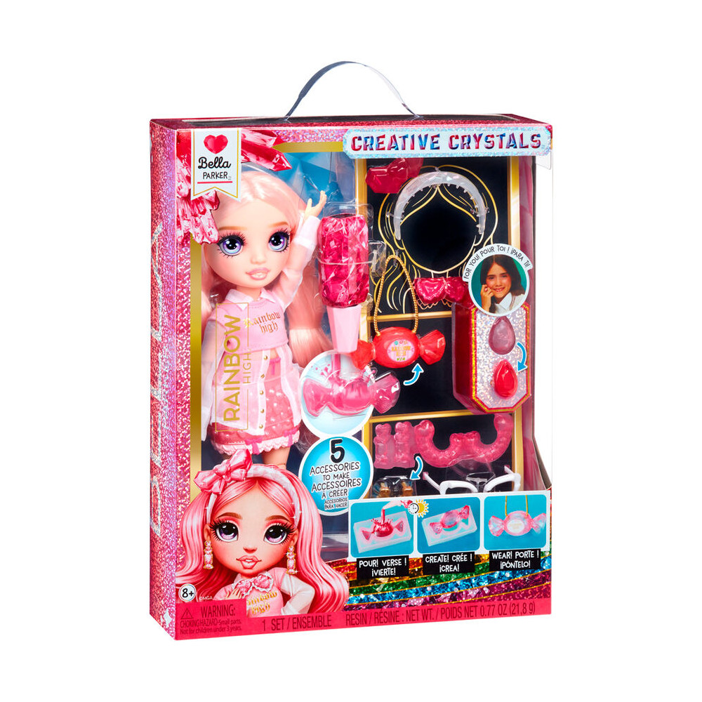 Muñeca Bella Crystal Fashion Rainbow High