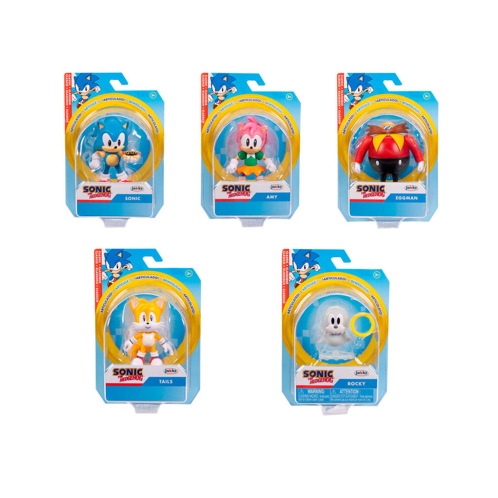 Figura wave 19 Sonic the Hedgehog 6cm surtido